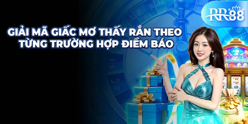 Giải mã giấc mơ thấy rắn theo từng trường hợp điềm báo