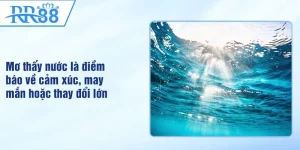 Mơ thấy nước là điềm báo về cảm xúc, may mắn hoặc thay đổi lớn